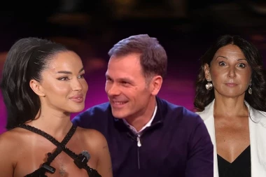 SANJA MARINKOVIĆ PROPALA U ZEMLJU OD SRAMOTE: Kolegi očitala bukvicu zbog pitanja o Džehvi i Siniši Malom, nastao HAOS!