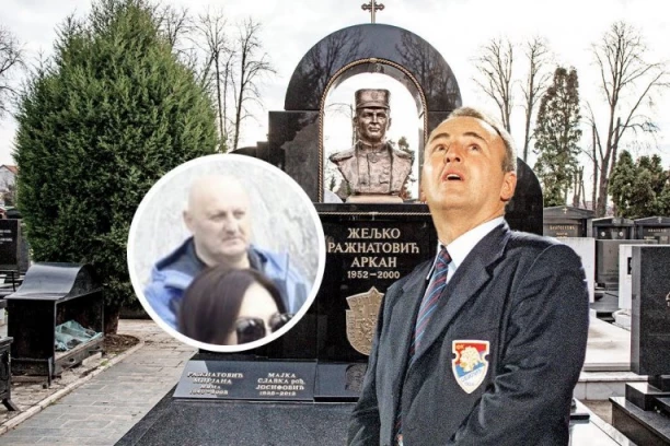 SAMO ON NIJE ZABORAVIO ARKANA: Jedan fudbaler Obilića došao na pomen Ražnatoviću