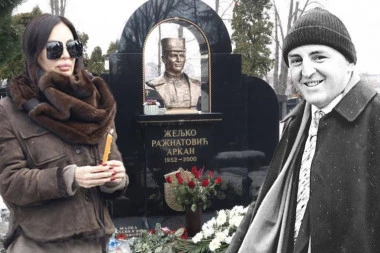 DETALJ NA ARKANOVOM POMENU SEČE POPUT ŽILETA! Na ovo niko nije obratio pažnju - sve OBAVLJENO U TAJNOSTI, pre Cecinog dolaska na Novo groblje (VIDEO)