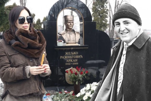 DETALJ NA ARKANOVOM POMENU SEČE POPUT ŽILETA! Na ovo niko nije obratio pažnju - sve OBAVLJENO U TAJNOSTI, pre Cecinog dolaska na Novo groblje (VIDEO)