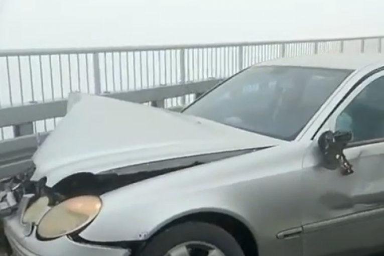 Lančani sudar kod tunela Munjino brdo