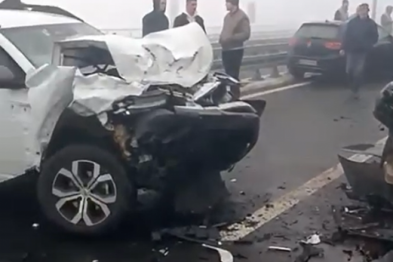 Lančani sudar kod tunela Munjino brdo