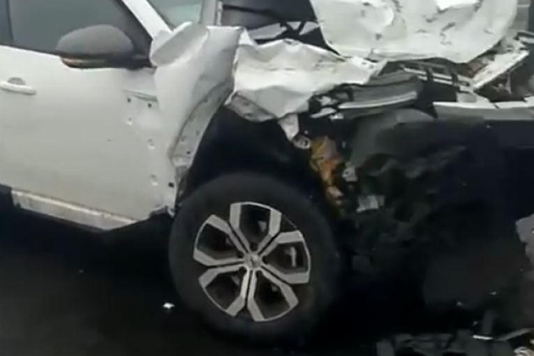 Lančani sudar kod tunela Munjino brdo