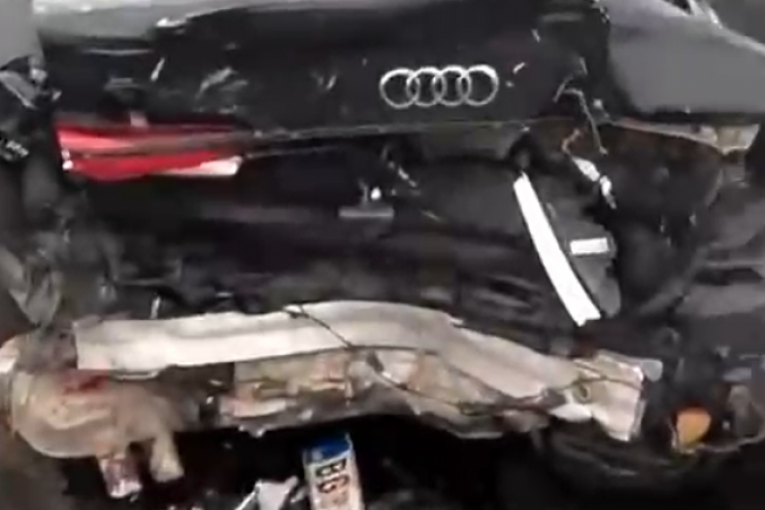 Lančani sudar kod tunela Munjino brdo