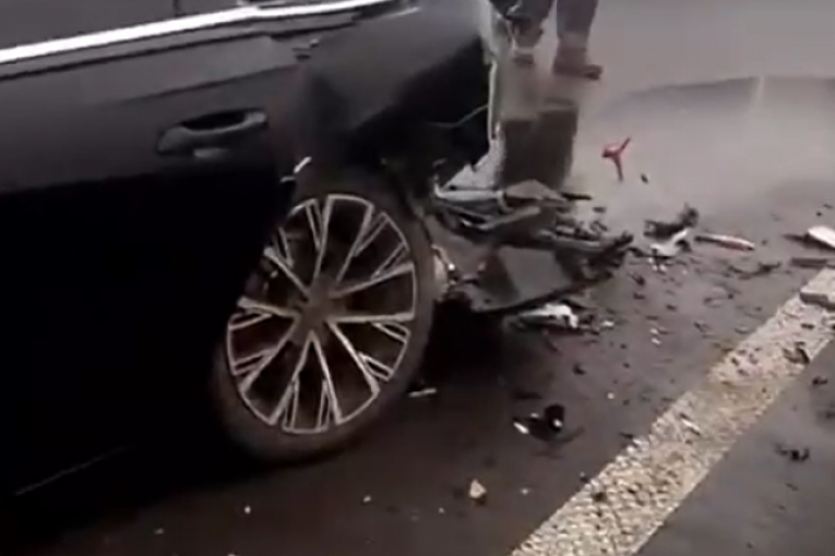 Lančani sudar kod tunela Munjino brdo