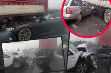 OVO JE UZROK LANČANOG SUDARA KOD TUNELA MUNJINO BRDO?! Novi detalji stravične nesreće:  "Prvo je audi podleteo pod kamion, a onda..." (FOTO, VIDEO)