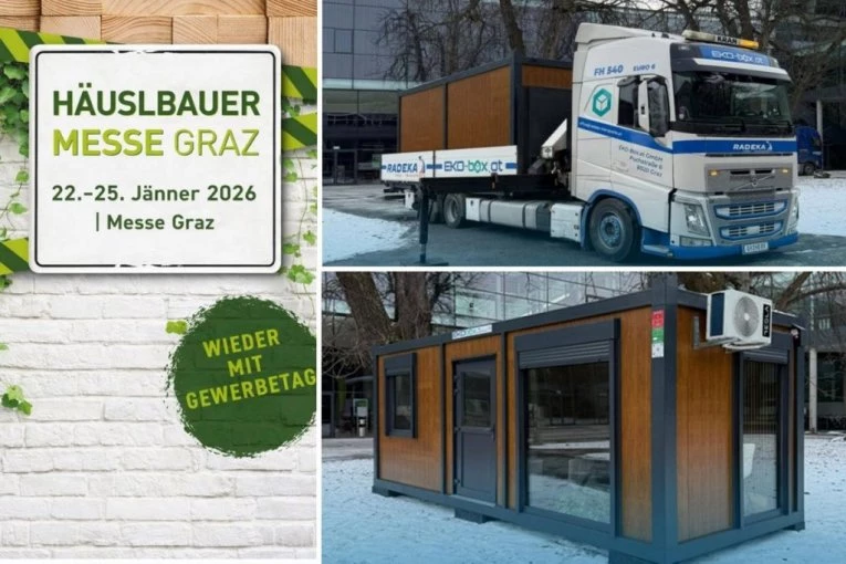 EKOBOX na Sajmu građevine u Gracu 2026 – štand 214