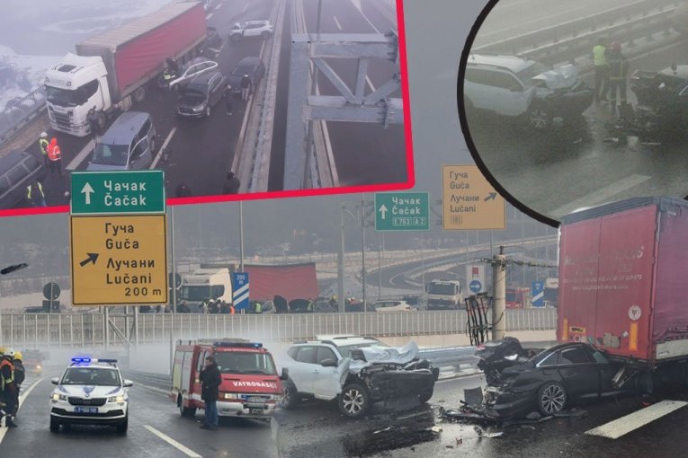 Republika / Foto Galerija / Sudar kod tunela Munjino brdo