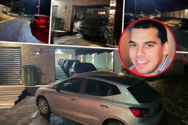 BAKIĆEVU KUĆU ČUVA POLICIJA! Ljudi mahom dolaze da izjave saučešće Živkovoj porodici! OVDE JE UBIJENI NARKO-DILER PROVEO POSLEDNJE DANE! (FOTO, VIDEO)