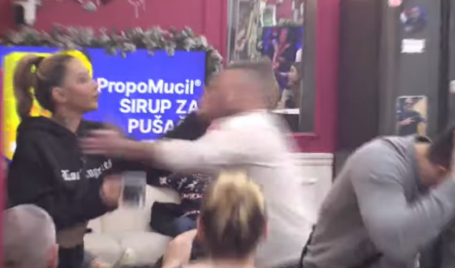 OBJAVLJEN NOVI SNIMAK TUČE ANELI I ASMINA: Pogledajte trenutak kada mu je PROSUILA VRELU KAFU po licu, čeka se zvanična odluka! (VIDEO)