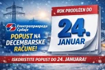 EPS produžio popust na decembarske račune do 24. januara – penzioneri dobijaju do 1.000 dinara manje