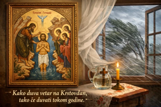 ŠTA ZNAČI KAD VETAR DUVA NA KRSTOVDAN? Narodno verovanje kaže - kakvo je vreme danas, takvo je cele godine!