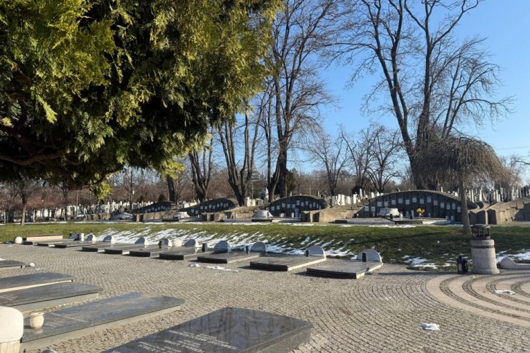 Aleja zaslužnih građana na Novom groblju u Beogradu