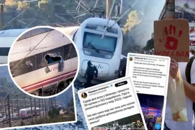 KATASTROFALNA ŽELEZNIČKA NESREĆA U ŠPANIJI: Desetine mrtvih, a nigde krvave šake!
