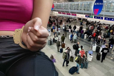 HAPŠENJE NA AERODROMU! Supruga opasnog kriminalca pala pred let za Dubai!