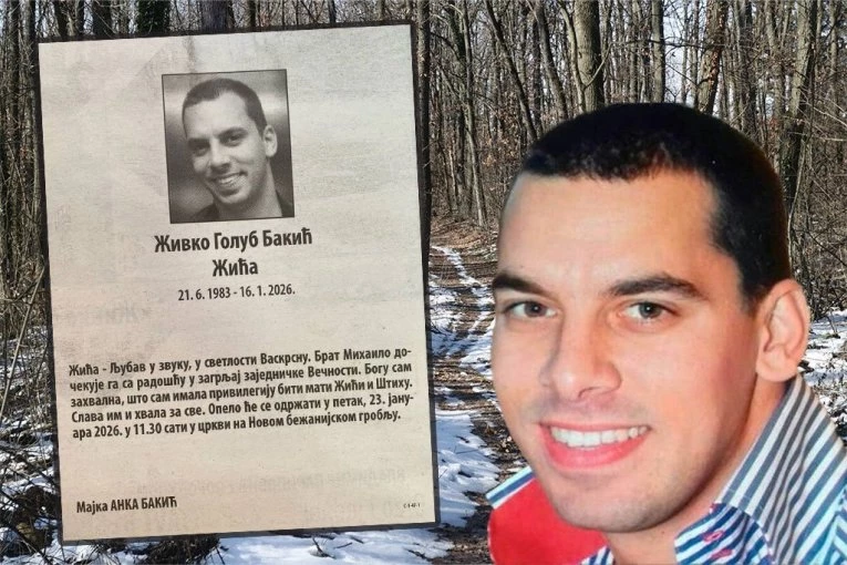 "BRAT TE DOČEKUJE U ZAGRLAJ ZAJEDNIČKE VEČNOSTI!" Potresne reči majke ubijenog Živka Bakića koja je drugog sina izgubila u jezvoj nesreći!