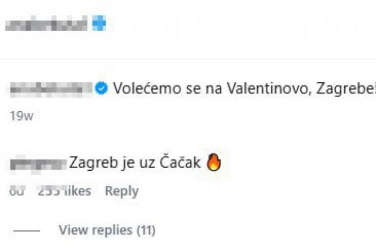 Jezivi komentari ispod objave Ane Bekute