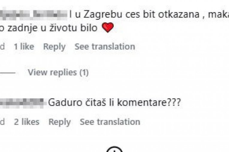 Jezivi komentari ispod objave Ane Bekute