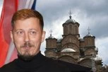 BOGOJAVLJENJE I SVETI JOVAN U GRAČANICI! Dinča posetio Kosovo i Metohiju - njegov potez oduševio Srbe! (FOTO)