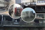 PRVE SLIKE STRAVIČNOG POŽARA U NOVOM PAZARU! Izgoreo deo objekta Islamske zajednice! (FTO)