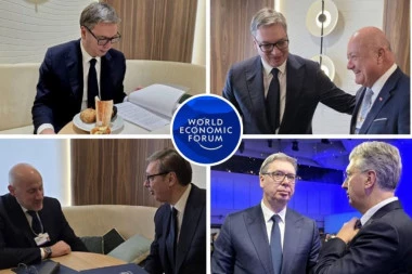 SASTANAK ZA SASTANKOM! Evo kako se Vučić u Davosu bori za najbolji interes SRBIJE! (FOTO)