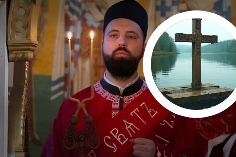 ČASNI KRST KOJI JE NA BOGOJAVLJENJE NESTAO U MORAVI – ČUDESNO SE VRATIO NA JOVANJDAN: Đakon David Janjić otkrio šta će biti sa ovim znamenjem (VIDEO)