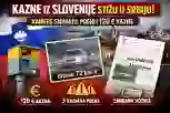 Kazne iz Slovenije stižu u Srbiju: Kamere snimaju, poeni i 120 € kazne