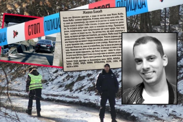"ŽIVEO SI, ŽIV SI I ŽIVEĆEŠ!" Misteriozna čitulja ubijenom Živku Bakiću, posvećene reči lede krv: "Ranjen jednom davno..." (FOTO)