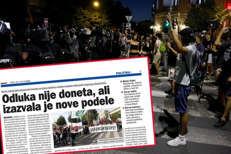 BLOKADERI SE RASPADAJU, SAD SU I SAMI PRIZNALI! Opozicione stranke udarile na studente-blokadera: PUČE LJUBAV ZBOG FOTELJE! (FOTO)