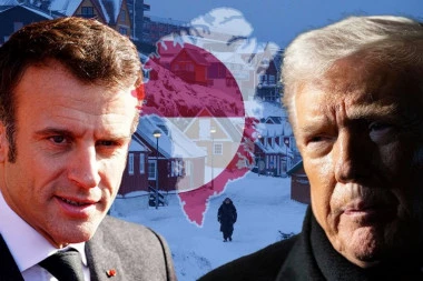 "JEDINSTVO EVROPE DELOVALO PROTIV TRAMPOVIH PRETNJI": Makron sija od zadovoljstva, likovao zbog pobede oko Grenlanda i carina