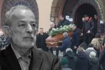 SAHRANA MIKE ALEKSIĆA! Na groblje došli Dule Savić, glumac Vuk Kostić, Viktor Savić, a ona je JEDINA prisutna glumica! (FOTO, VIDEO)