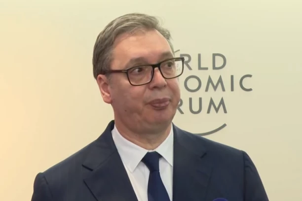 "IDEMO U DALJEM SMERU SUKOBAVLJANJA EVROPE I AMERIKE"! Vučić se obraća iz Davosa posle istorijskog govora Donalda Trampa!