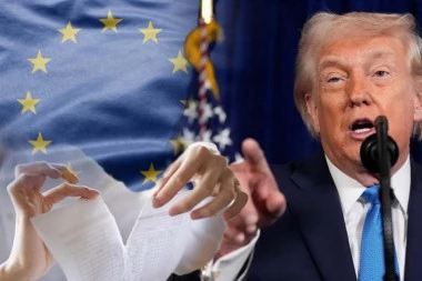 ZAHUKTAVA SE RAT AMERIKE I EVROPE POSLE PRETNJE TRAMPA U DAVOSU! EU zamrzla rad na trgovinskom sporazumu sa SAD!