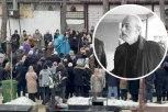 TEŽAK KRST I PESMA O STIDU! Nad grobom Miroslava Aleksića izgovorene reči koje JEŽE do kostiju! (FOTO)