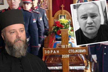 POTRESAN OPROŠTAJ OD HEROJA ZORANA STOJKOVIĆA! MAJOR NA SMRT NIJE GLEDAO SA STRAHOM: Ispratila ga je pesma "Hriste Bože raspeti i sveti!"