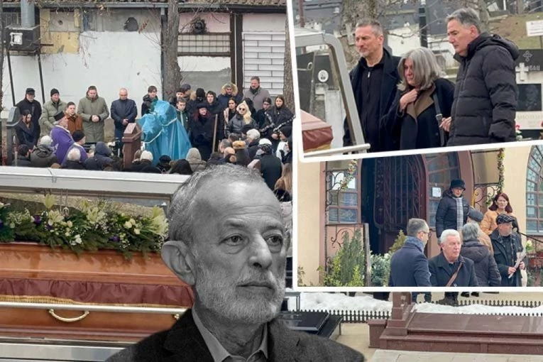 ONA JE BILA JEDINA GLUMICA NA MIKINOJ SAHRANI! Advokat, bivši fudbaler i dvojica glumaca nosili Aleksićev sanduk, a od sveštenikovih reči njegova supruga zajecala!