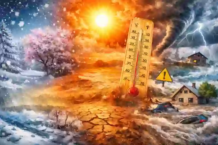 SNEG U PROLEĆE, TOPLOTNI UDARI PREKO 40 STEPENI, OLUJE I POPLAVE! Ovo je detaljna vremenska prognoza za 2026. godinu u Srbiji PO MESECIMA!