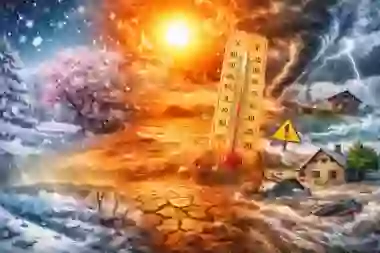 SNEG U PROLEĆE, TOPLOTNI UDARI PREKO 40 STEPENI, OLUJE I POPLAVE! Ovo je detaljna vremenska prognoza za 2026. u Srbiji PO MESECIMA!