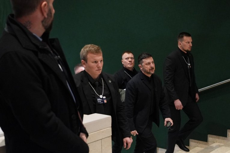 Volodimir Zelenski u Davosu