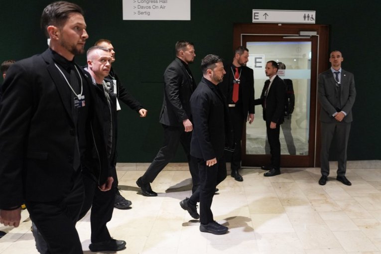 Volodimir Zelenski u Davosu