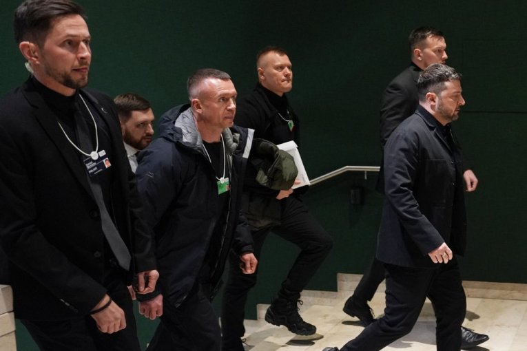 Volodimir Zelenski u Davosu