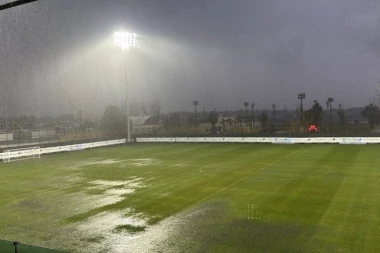 OTKAZAN PARTIZANOV MEČ U BELEKU: Užasno nevreme poremetilo planove crno-belih! (FOTO/VIDEO)
