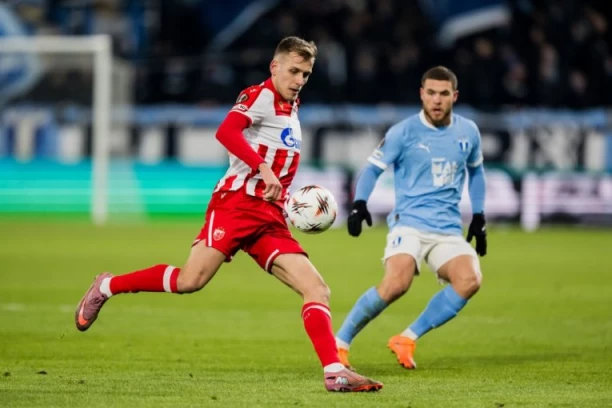 JOŠ 45 MINUTA NADE I STREPNJE: Zvezda VODI u Malmeu! Kostov je vesnik EVROPSKOG PROLEĆA