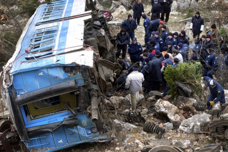 Najveća železnička nesreća u istoriji Crne Gore