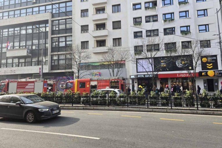 Požar na Terazijama