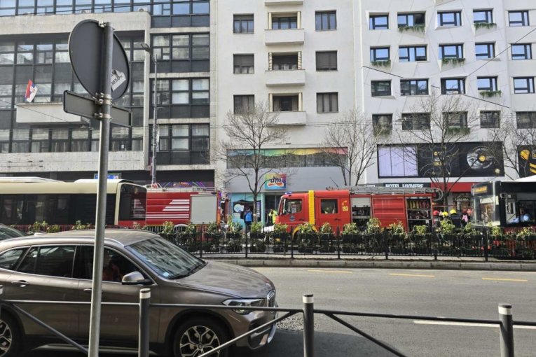 Požar na Terazijama