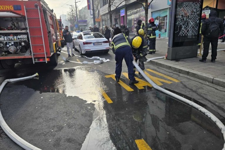 Požar na Terazijama