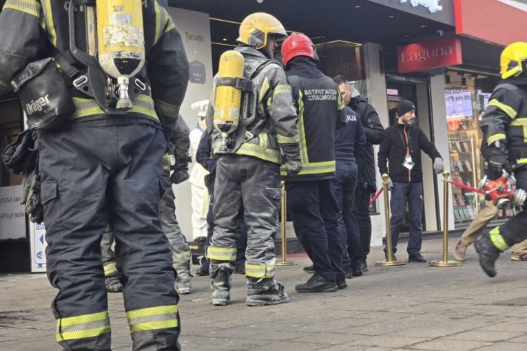 Požar na Terazijama