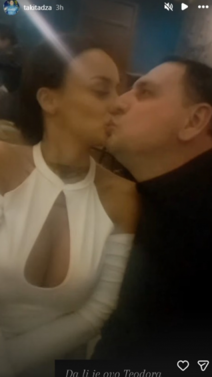 INTIMNI SNIMAK TAKIJA I TEODORE DELIĆ UGLEDAO SVETLOST DANA: Vrela scena završila na internetu, stigao šok-dokaz!