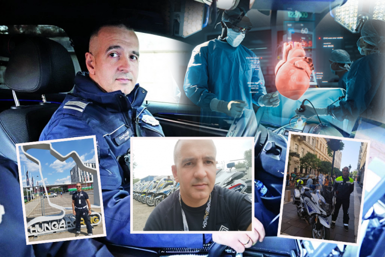 POLICAJAC-HEROJ! Ivan je za 26 minuta dovezao srce iz Novog Sada za Beograd i spasao jedan život, ali skromno kaže: NIKAD NE MERIM VREME, SAMO ODGOVORNOST!
